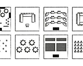 TIP! - How Many m2 for Your Event? Venue Layouts?